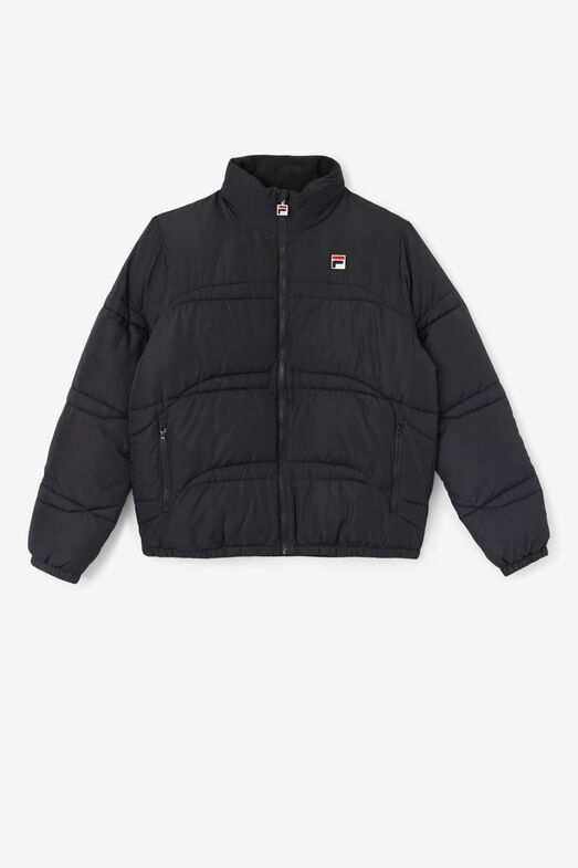 kandidat Ib bur Elias Men's Black Puffer Jacket | Fila