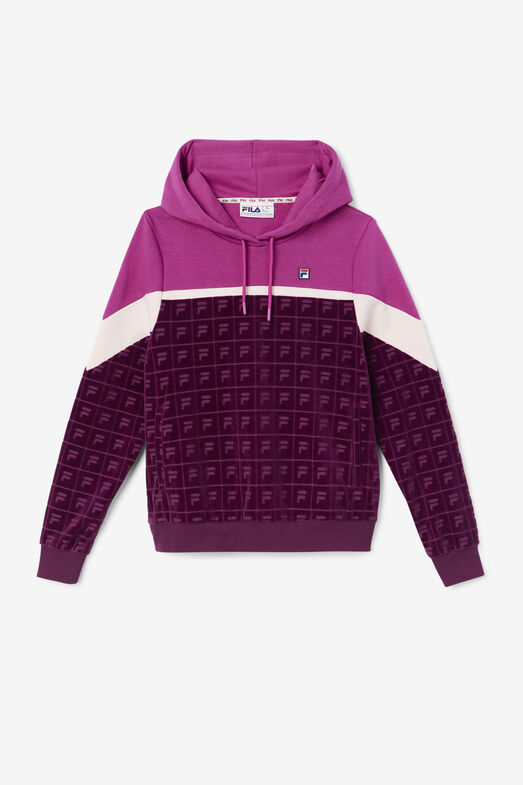 LORRI VELOUR HOODIE