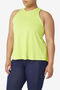 SASSY SINGLET/ACIDLIME/1XLarge