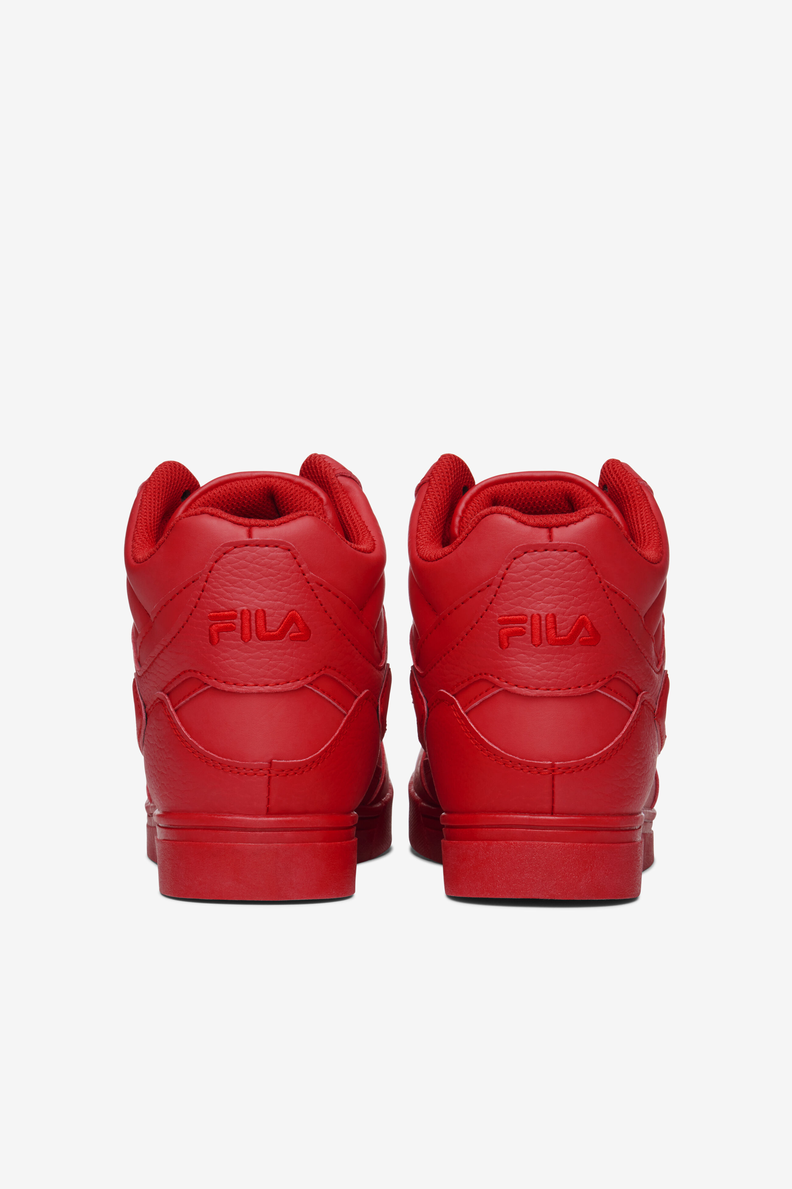 Fila all red shoes on sale
