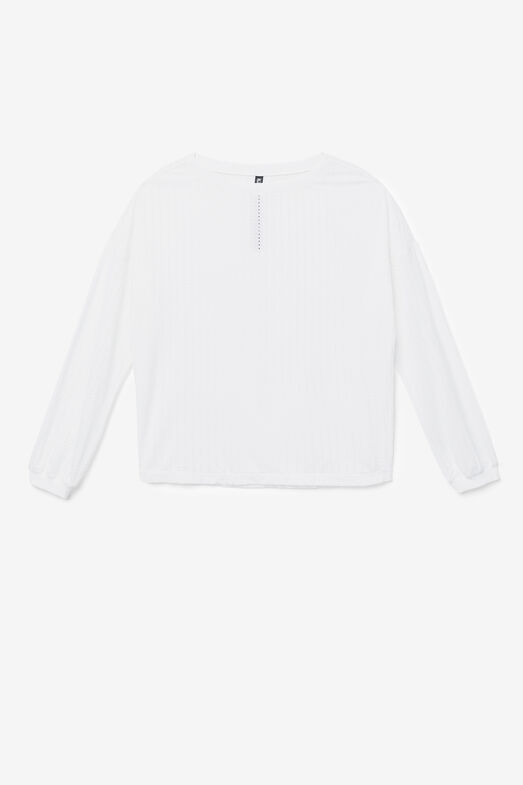 FI-LUX LONG SLEEVE TOP/WHITE/Extra large