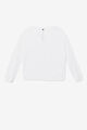 FI-LUX LONG SLEEVE TOP/WHITE/Extra Small